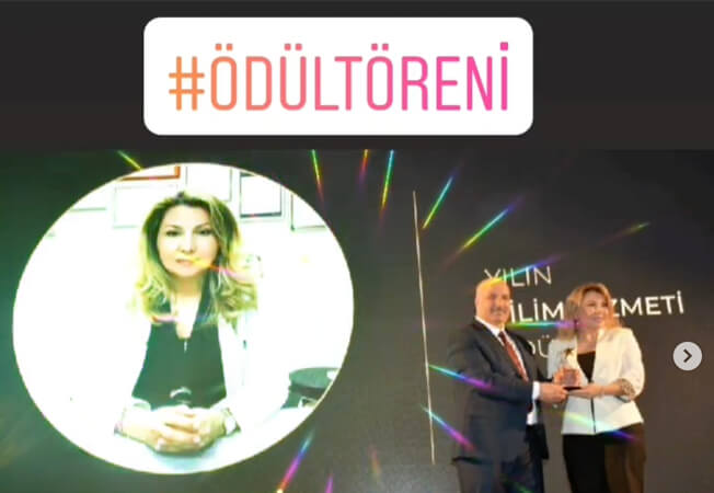 Ody. Emel Çetin - Yılın Bilim Hizmeti Ödülü